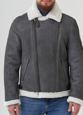 Дубленка мужская 