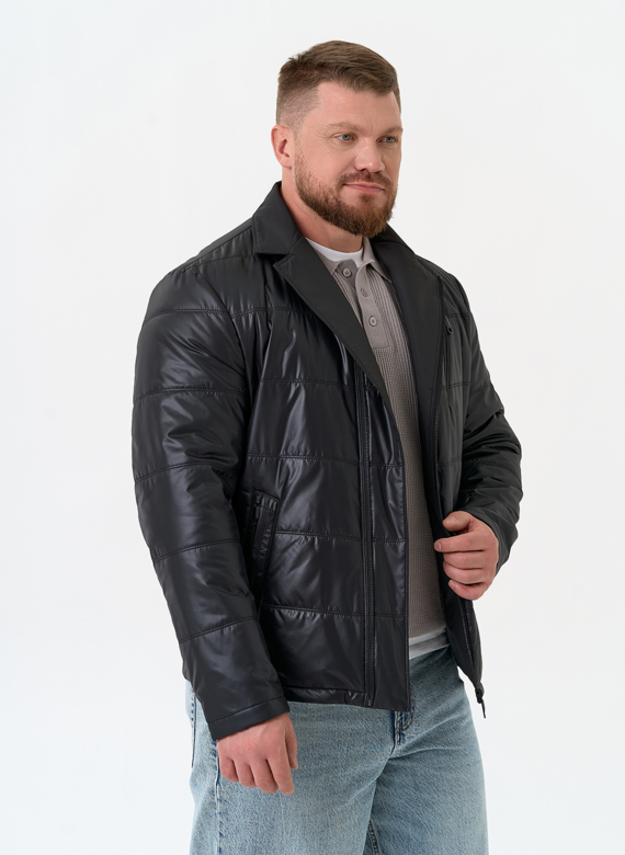 Мужская куртка черного цвета