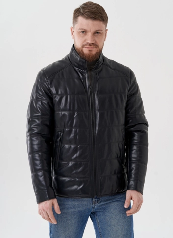 Мужская куртка из эко кожи Мужская куртка из эко кожи