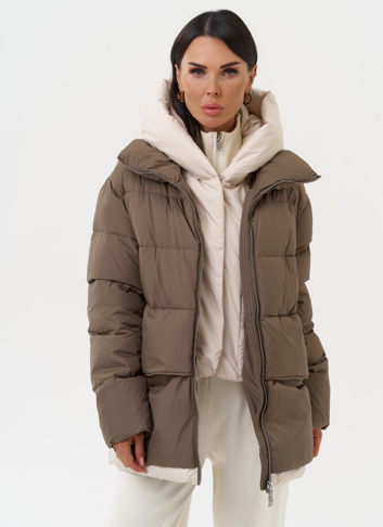 Женская зимняя куртка с капюшоном Женская зимняя куртка с капюшоном