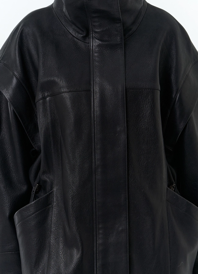 Женская куртка из натуральной кожи со съемными рукавами модель № 32873 универмаг малина