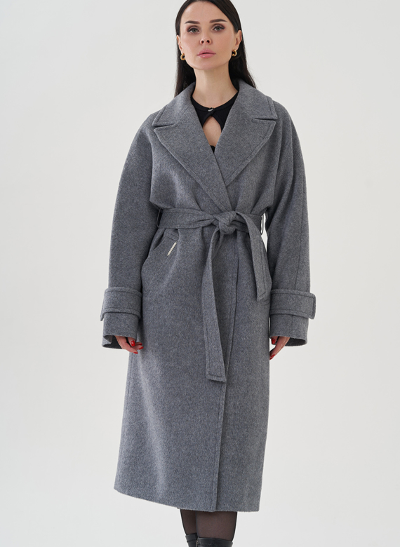 Пальто женское с английским воротником